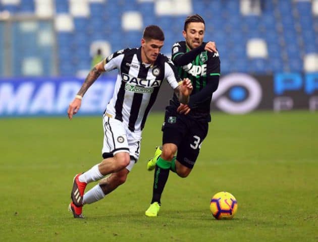 Soi kèo nhà cái Udinese vs Sassuolo, 12/01/2020 - VĐQG Ý [Serie A]